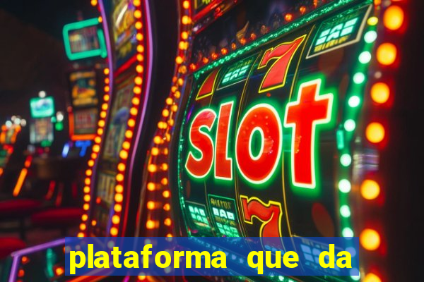 plataforma que da para depositar 1 real